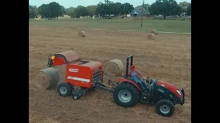 Maschio 4X4 Entry 120 and 4X5 Entry 150 Round Baler PM inspection and net wrap system repair