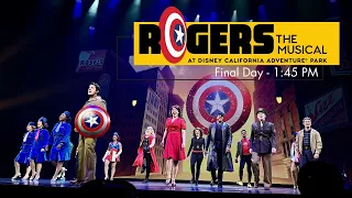 Rogers: The Musical Last Day - 1:45 Showing - Disney California Adventure 4K