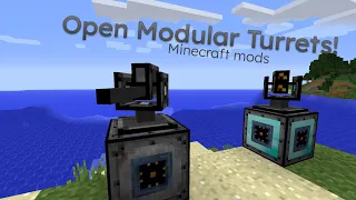 Mod Highlight: Open Modular TURRETS! - Minecraft 1.12.2