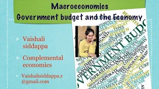 12 std - Macroeconomics - Government budget chart -  chapter 5 - Government budget and the Economy