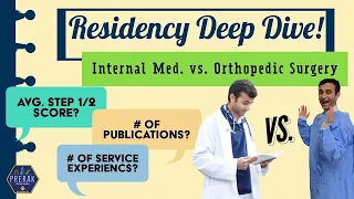 What Does it Take to Match Into Orthopedic Surgery? (vs. Internal Medicine)