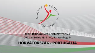 Négy Nemzet Torna | Horvátország - Portugália (ifjúsági) 2022.03.19. 11:00