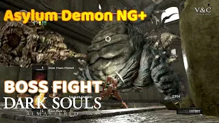 Asylum Demon NG+ Easy Kill | Dark Souls Remastered - Boss Fight