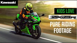 KIDS LOVE ZX6R - Pure Riding Footage ft. Harley Davidson Sportster S
