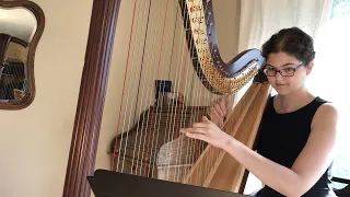 Salut d'Amour, by Edward Elgar - Stephanie Claussen, Classical harp transcription