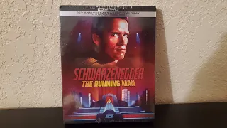 The Running Man 4KUHD Steelbook unboxing