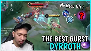 No Need Ultimate on this Burst Dyrroth | Dyrroth Gameplay | MLBB