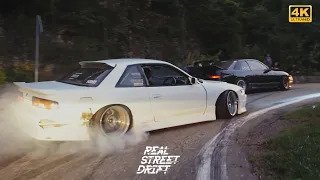 [4K] INSANELY REAL STREET DRIFTING IN SOCHI: Silvia S13 & More!