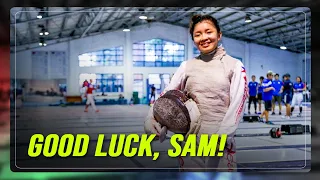 Filipina fencing star Sam Catantan targets Olympic berth in UAE qualifier | ABS-CBN News