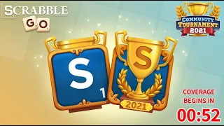 Scrabble GO Official Community Tournament - April 2021