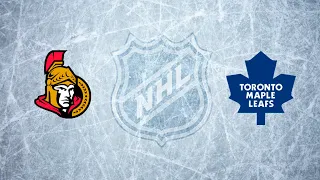 NHL Toronto Maple Leafs vs Ottawa Senators / Oct.14, 2021/Goals only