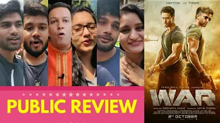 War Movie PUBLIC REVIEW | First Day First Show | Hrithik Roshan, Tiger Shroff | War Public Talk