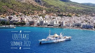 Loutraki Summer 2022 & Corinth canal [By dronetube_GR]