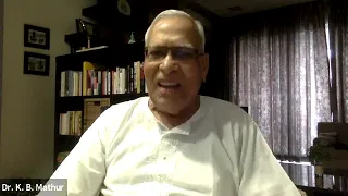 Interviews with Dr.  K B  Mathur   Part 1 Early childhood