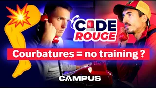 Peut-on s'entraîner avec des courbatures ? 🚨 CODE ROUGE