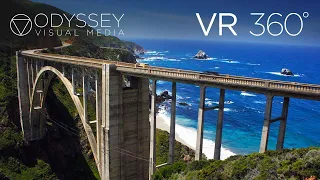 BIG SUR, PACIFIC COAST HIGHWAY CALIFORNIA IN 8K - IMMERSIVE 360° VR EXPERIENCE