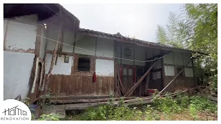 the young man returned to renovate the hundred-year-old old house left by his grandfather