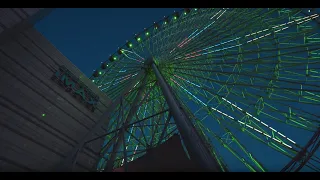 [4K] Walking in Taipei, Taiwan : Miramar Entertainment Park Ferris Wheel(美麗華 摩天輪)