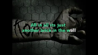 Korn - Another Brick in the Wall (Retroman's karaoke version)