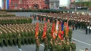 General Rehearsal Russian Army Parade 2011 Генеральная Репетиция