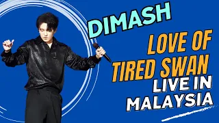 Love of Tired Swan / Любовь уставших лебедей - Dimash Qudaibergen #STRANGERTOUR Live In Malaysia