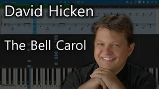 David Hicken - The Bell Carol [Piano Tutorial | Sheets | MIDI] Synthesia