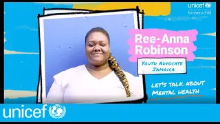 Young person answers mental health questions l UNICEF