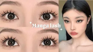 Manga Lash Tutorial | How to DIY manga lashes