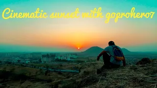 CINEMATIC SUNSET WITH GOPRO HERO 7| Broll| Punekar Prem