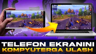 TELEFON EKRANINI KOMPYUTERGA ULASH VA OBS ORQALI STRIM QILISH