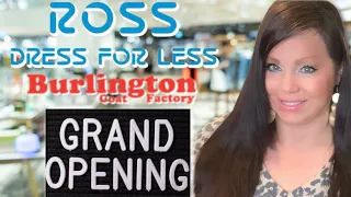 Decor Haul From Ross And Burlington Coat Factory | Grand Opening | Home Centric | Spring 2022 Finds