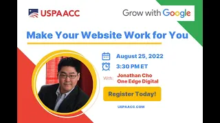Grow with Google: Make Your Website Work for You