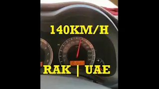 Driving in Ras Al Khaimah @140KM/H #Car #Trending #UAE