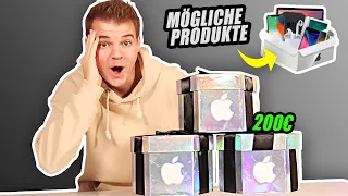 Ich habe 3 Apple Mystery Boxen für 200 Dollar aus Amerika bestellt! (Lohnt es sich?)