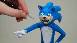 I made Sonic but it's the cursed movie version