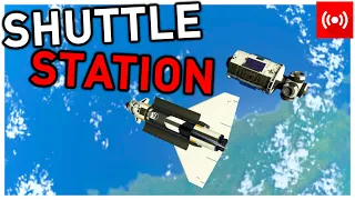 KSP2 - Building a SPACE STATION using only Space Shuttles! LIVESTREAM