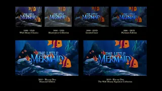 The Little Mermaid | 30 Years of Video Editions Comparison