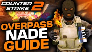 Overpass Nades YOU MUST LEARN in CS2