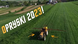 ✩ 🇵🇱 Klimatyczne Opryski 2023! ✩ Ursus C-330 & Jarmet  🇵🇱