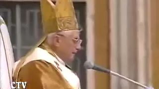Ceremony of Papal Inauguration of Pope Benedict XVI [24.04.2005]
