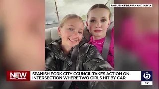 After public outcry, Spanish Fork City Council vows action on intersection where two girls hit