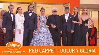 DOLOR Y GLORIA - Red carpet - Cannes 2019 - EV