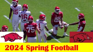 Team White vs Team Red, 2024 Arkansas Football Spring Game