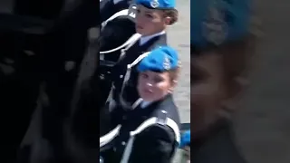 WOMEN'S TROOPS ⭐ ITALY ⭐ #militaryparade #italy