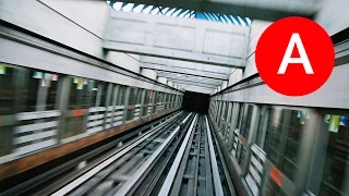 Timelapse rapide Ligne A du Métro de Toulouse