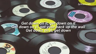 Get Down On It - Kool & The Gang / lyrics vídeo