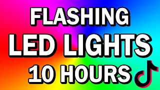 Color Changing Screen - Disco Led Lights [1 Hour with TikTok Music]