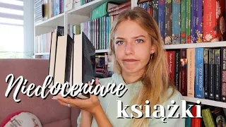 NIEDOCENIANE KSIĄŻKI- za mało o nich mówię! 📚😟 | Dr Book