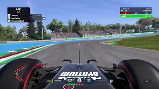 First time on f1 2021 ps5 on G29