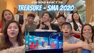 COUSINS REACT TO TREASURE AT SEOUL MUSIC AWARDS 2020 (Slowmotion + ILY + My Treasure)